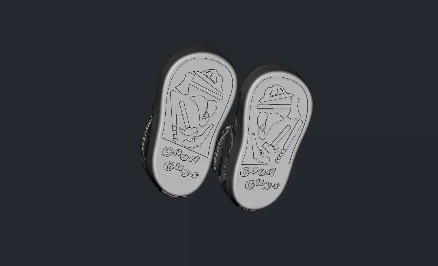 KIT CHUCKY EVIL CHILDS PLAY 2 3D print model_11