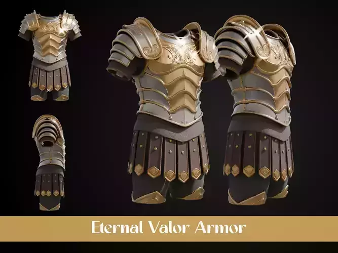 Stylized Gladiator Armor - Eternal Valor