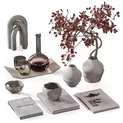 98 Decorative Set with branches