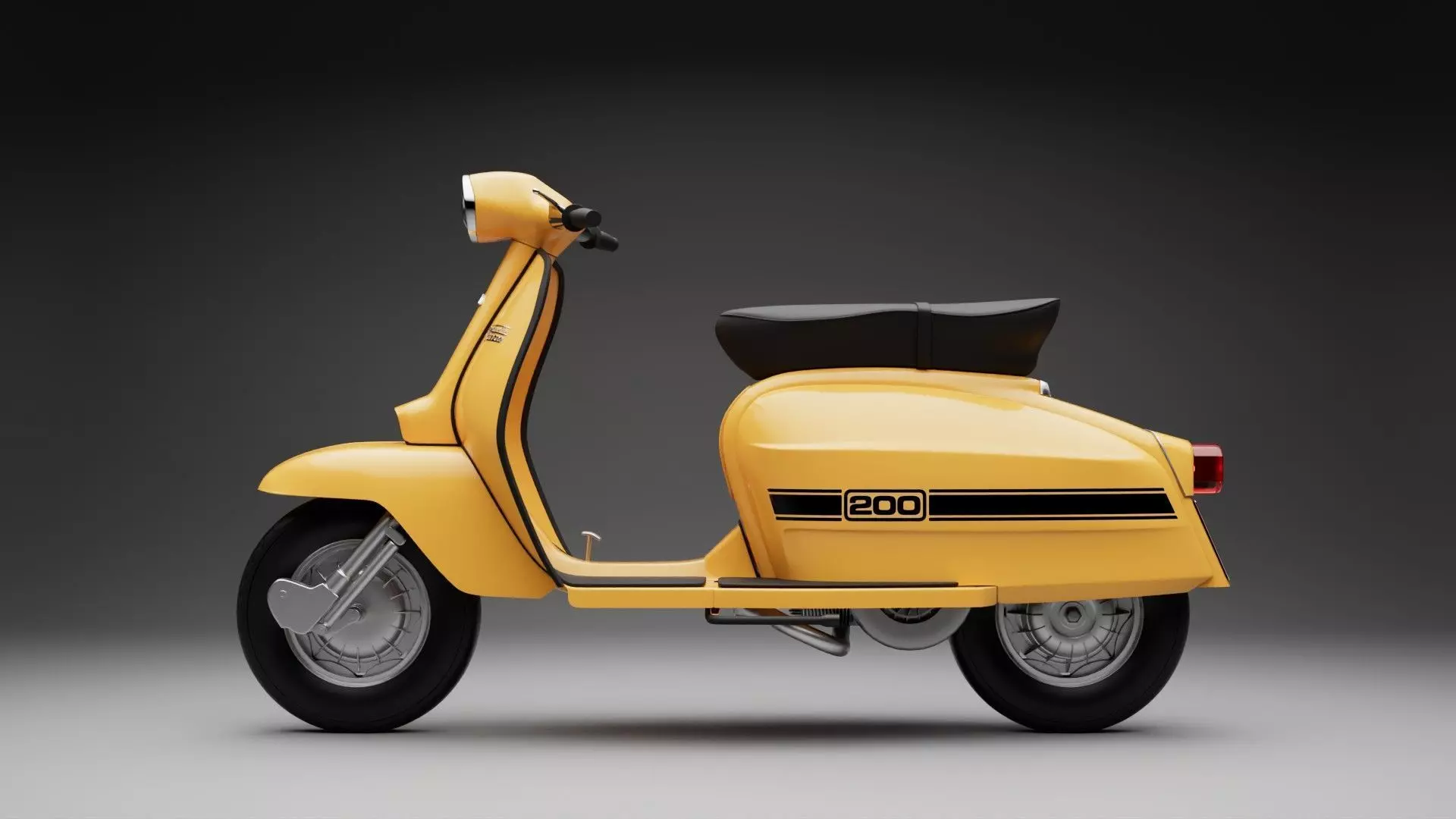 Lambretta Jet 200 3D model