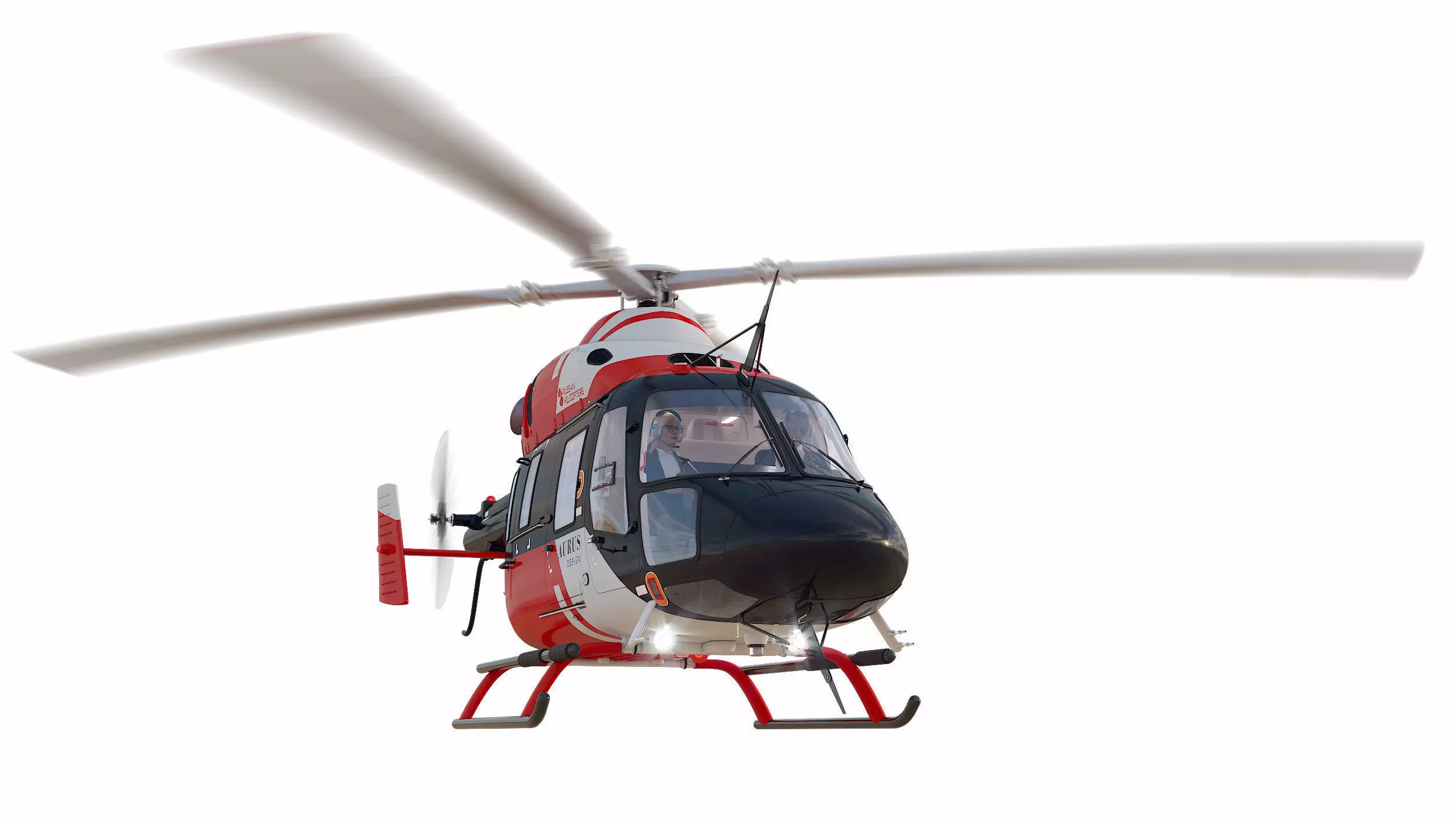 Helicopters Ansat Aurus 3D model 3D model_4