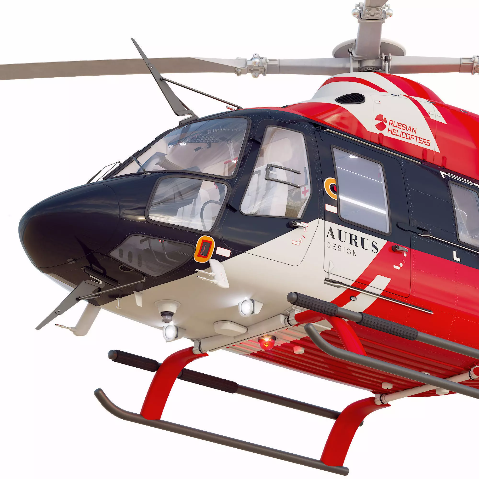 Helicopters Ansat Aurus 3D model 3D model_14
