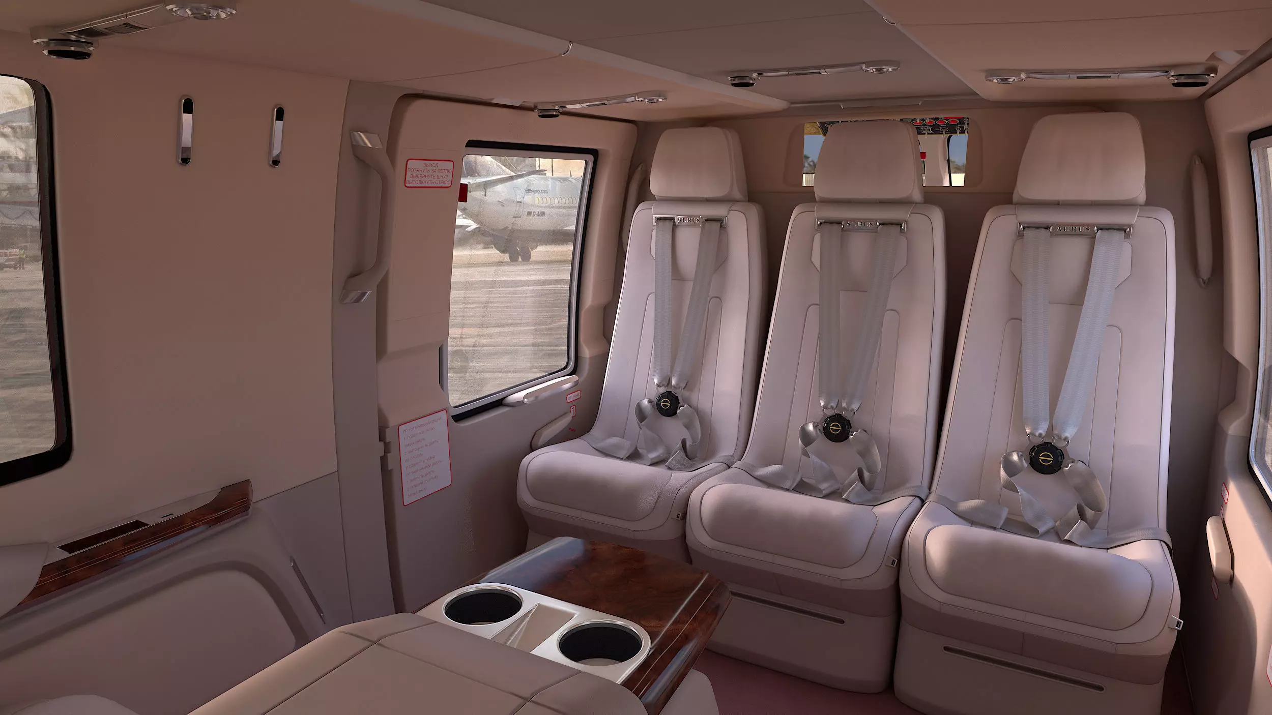 Helicopters Ansat Aurus 3D model 3D model_19