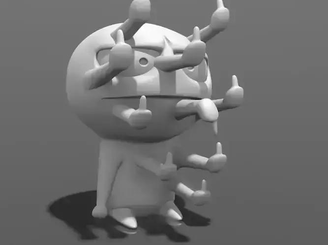 3D Printable - Screw you Final Form 3D print model