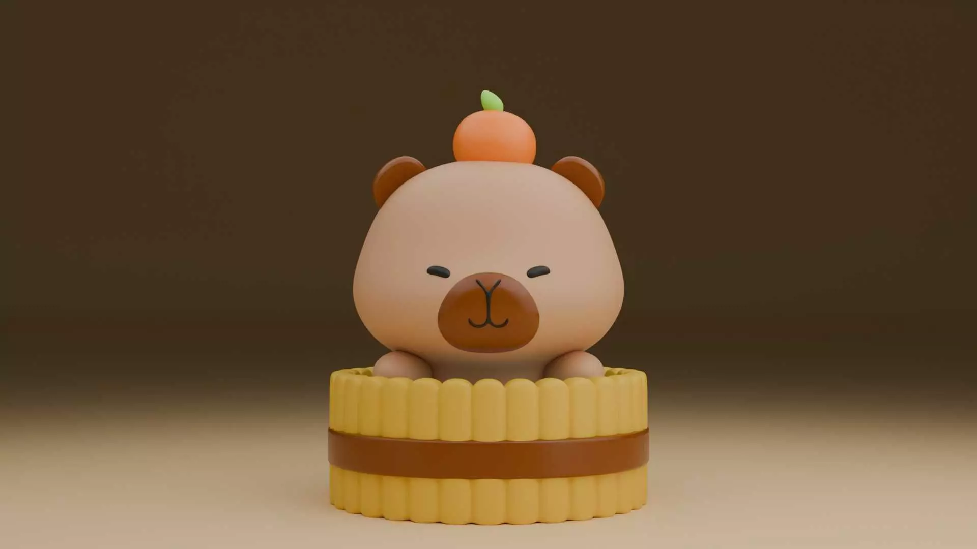 capybara 05 3D print model
