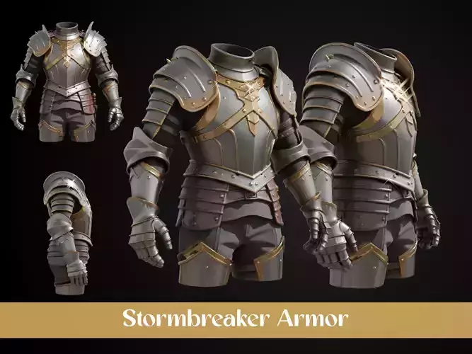 Stylized Gladiator Armor - Colosseum Titan