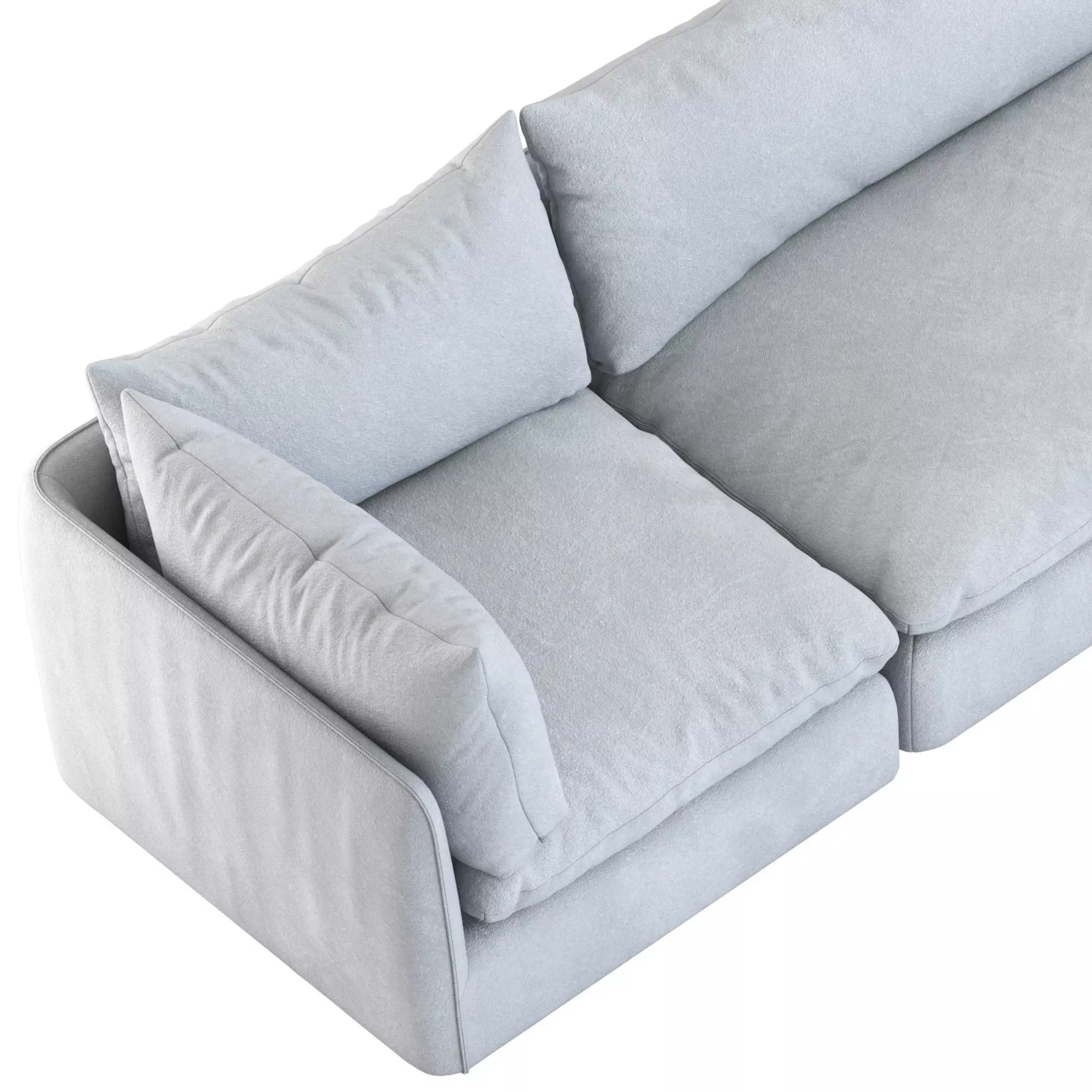 La Redoute Interiors Malo Modular Sofa 3D model_4
