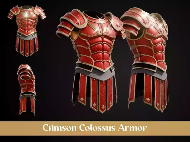 Stylized Gladiator Armor - Colosseum Titan