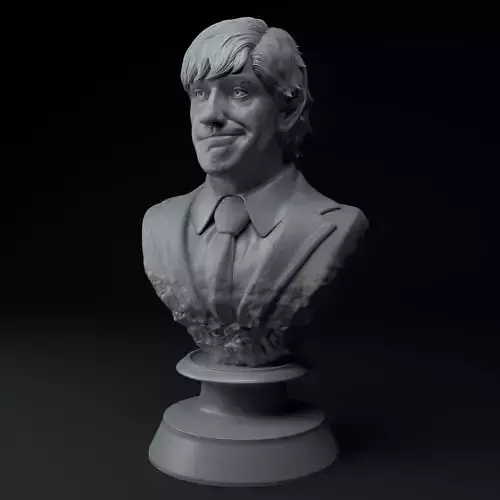 Jim Halpert Premium 3D Bust STL