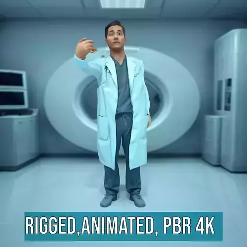 Professional Doctor model pack