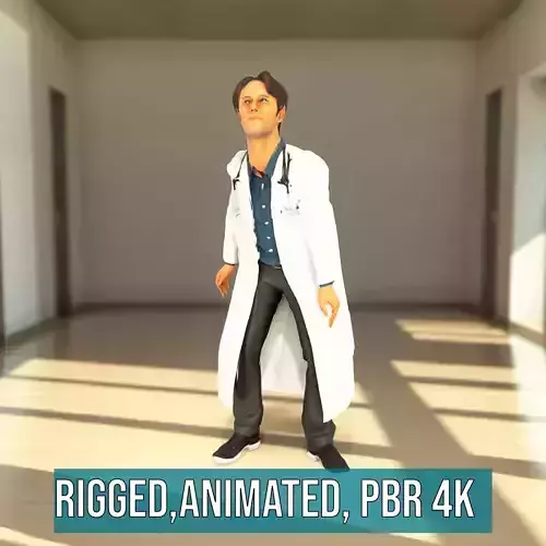 Professional Doctor model pack