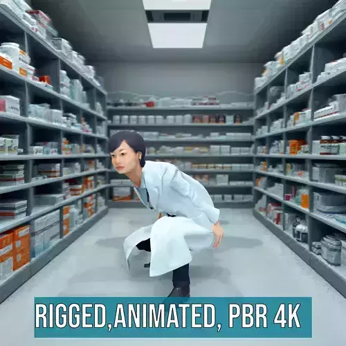 Elegant Scientist model pack