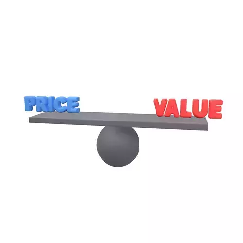 Price and Value Balance Icon v1 001