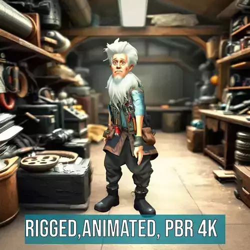 Workshop Wizard Character model pack