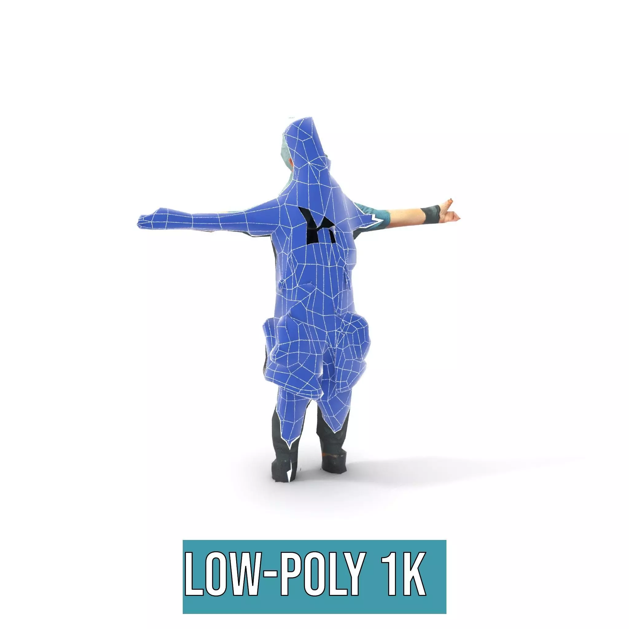 Workshop Wizard Character model pack Low-poly 3D model_15