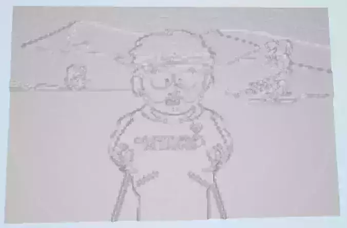 Super Cool Ski Instructor Lithophane