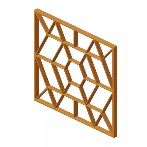 Plastic Fancy Window Grill Toy