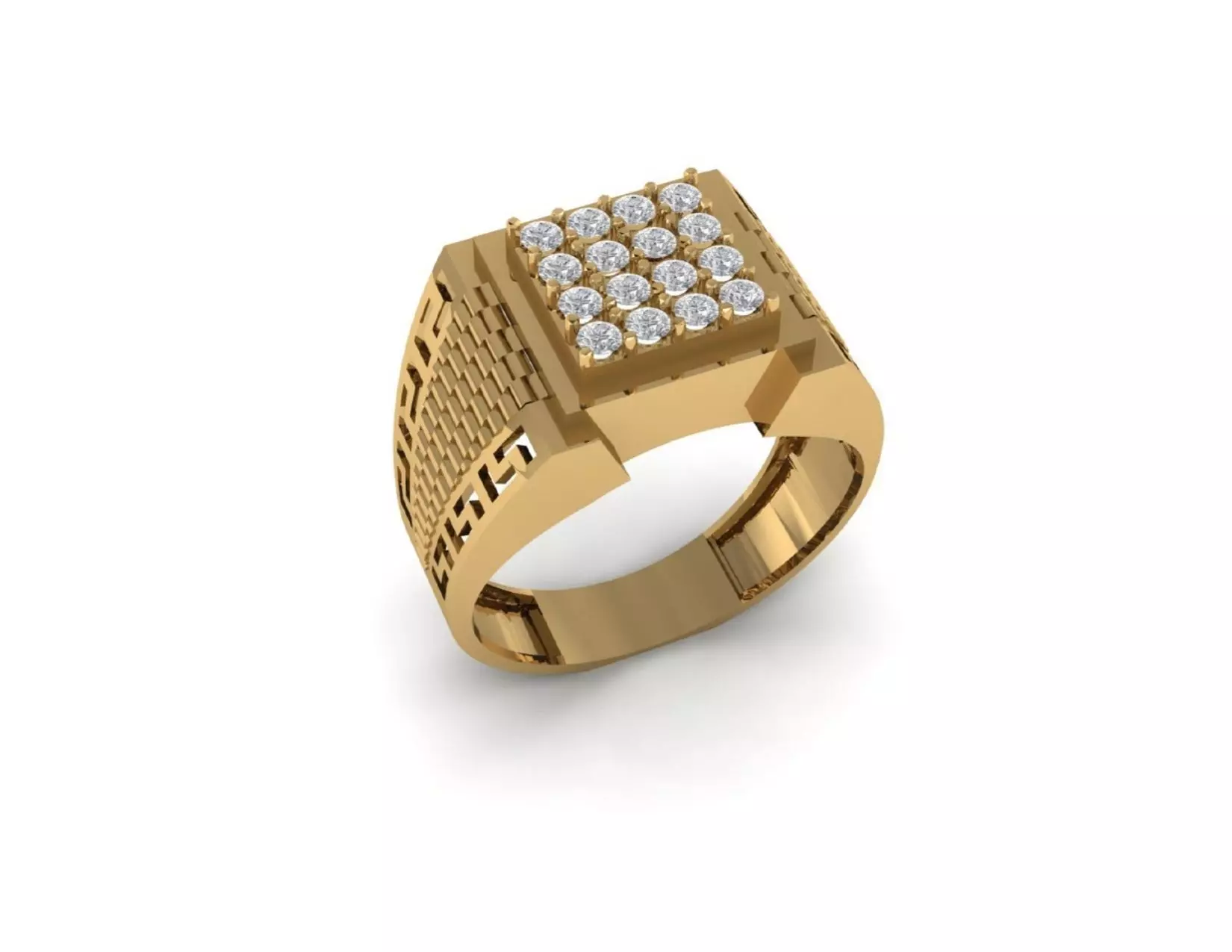 43 Hyper Efficient Men  Rings  3D print model_30