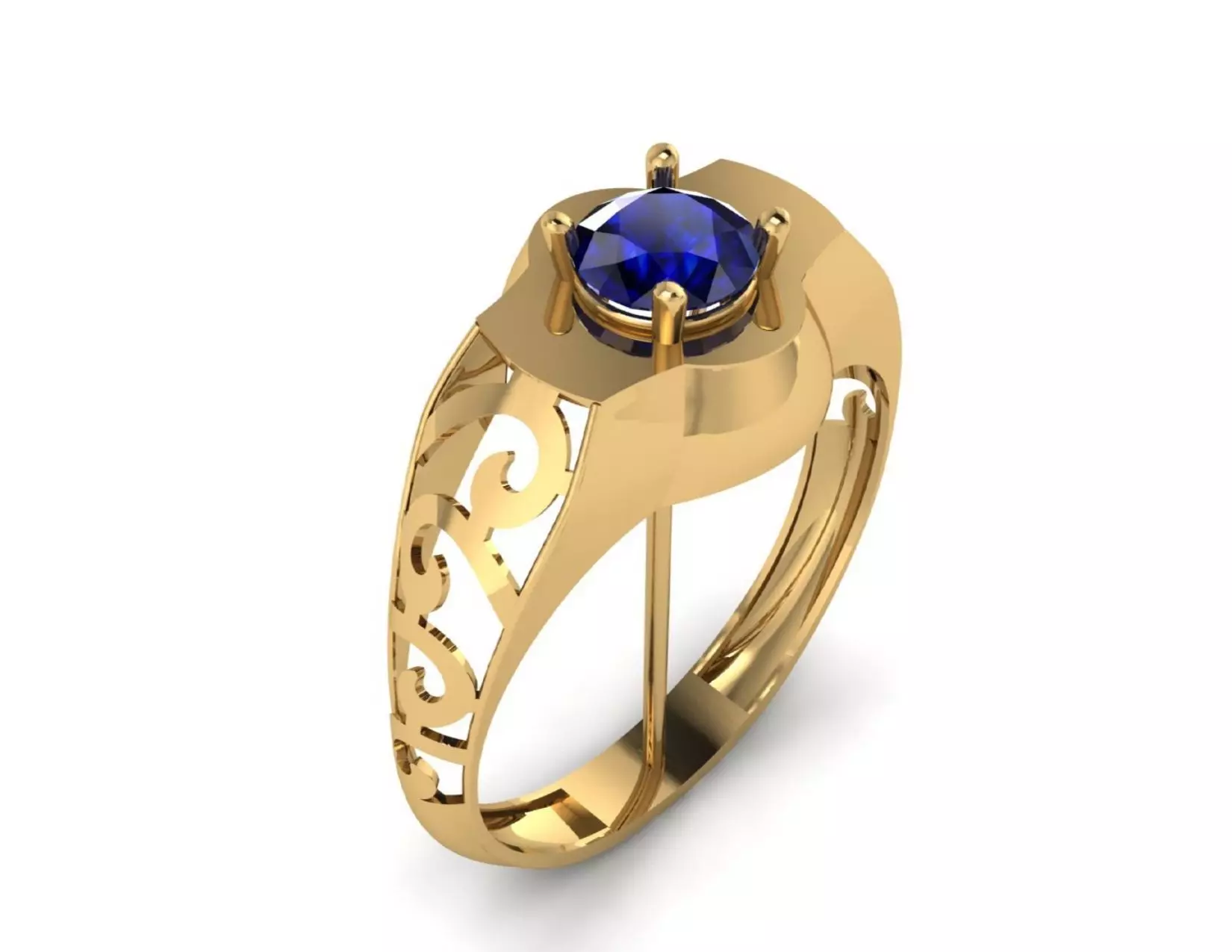 43 Hyper Efficient Men  Rings  3D print model_18