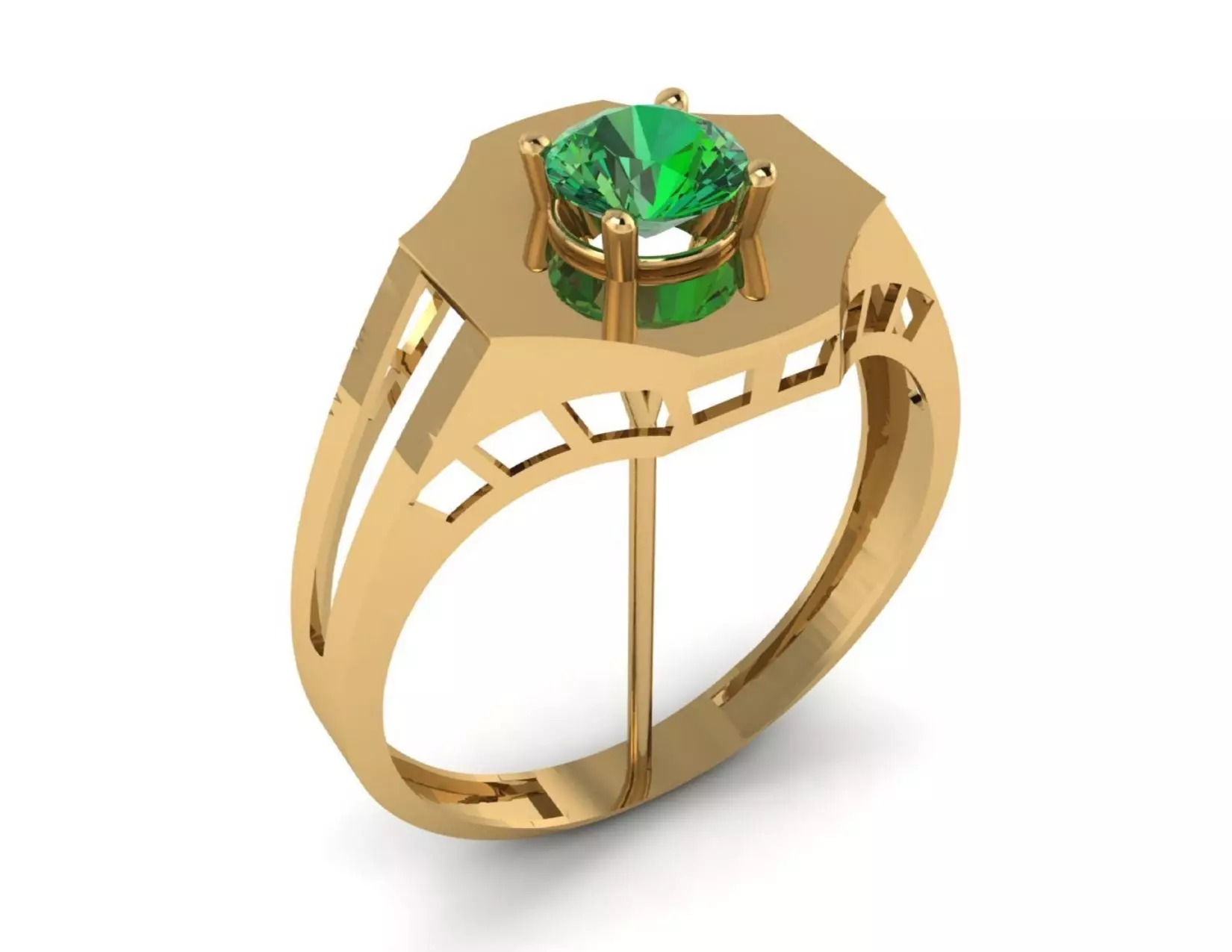 43 Hyper Efficient Men  Rings  3D print model_2