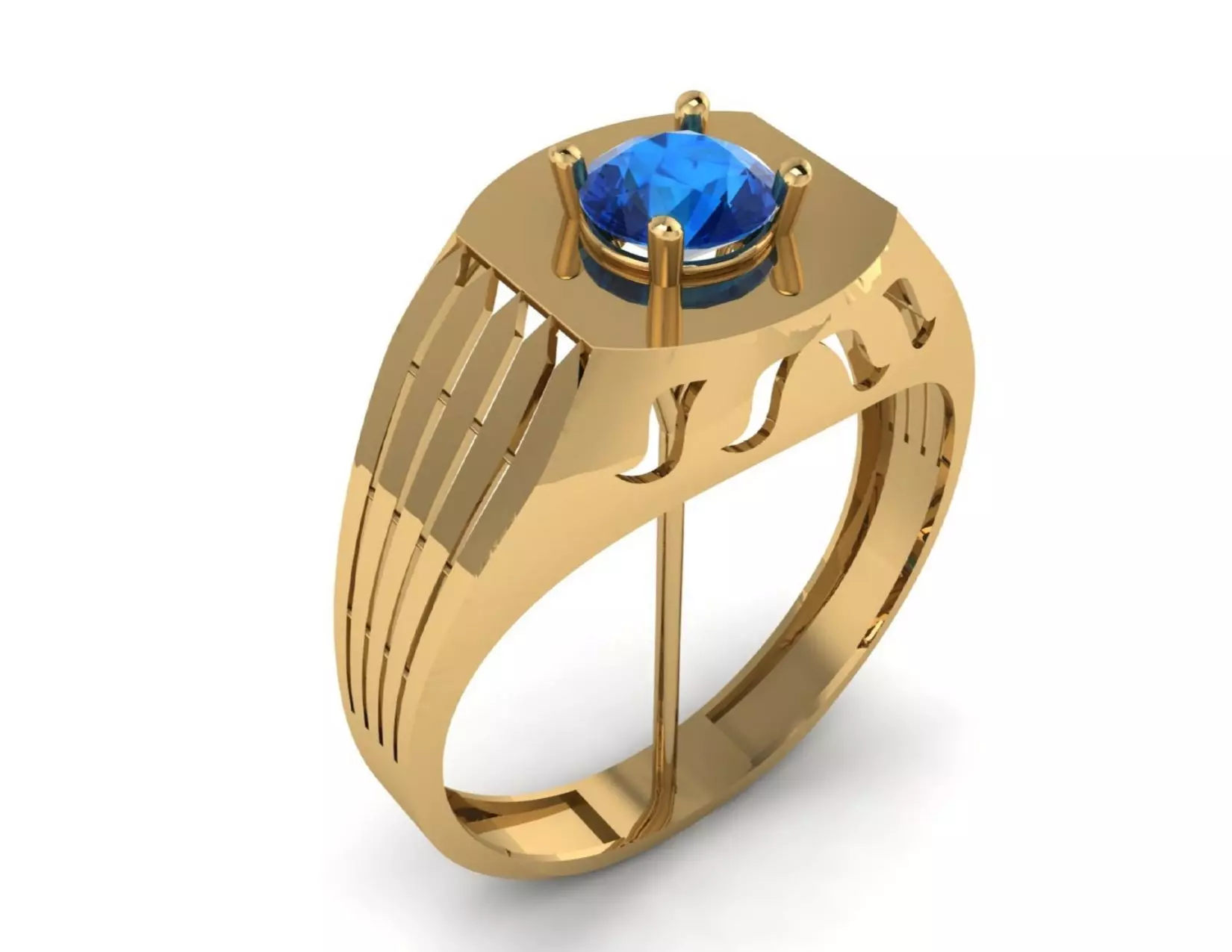 43 Hyper Efficient Men  Rings  3D print model_13