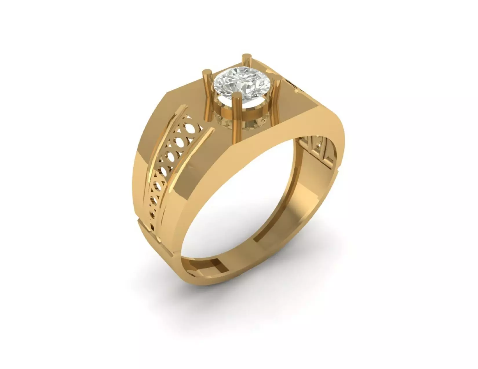 43 Hyper Efficient Men  Rings  3D print model_36