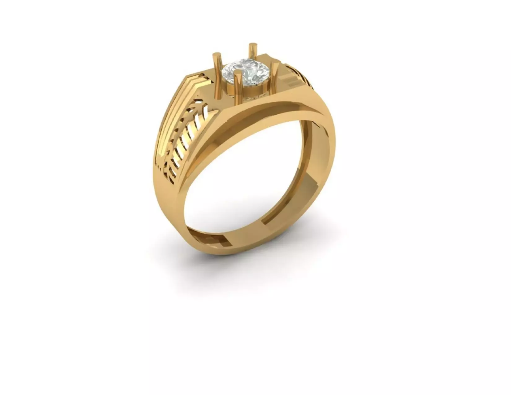 43 Hyper Efficient Men  Rings  3D print model_38