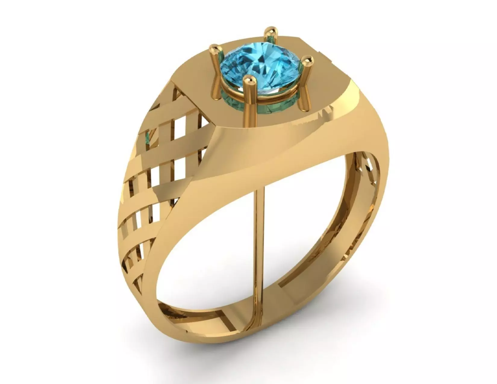 43 Hyper Efficient Men  Rings  3D print model_23