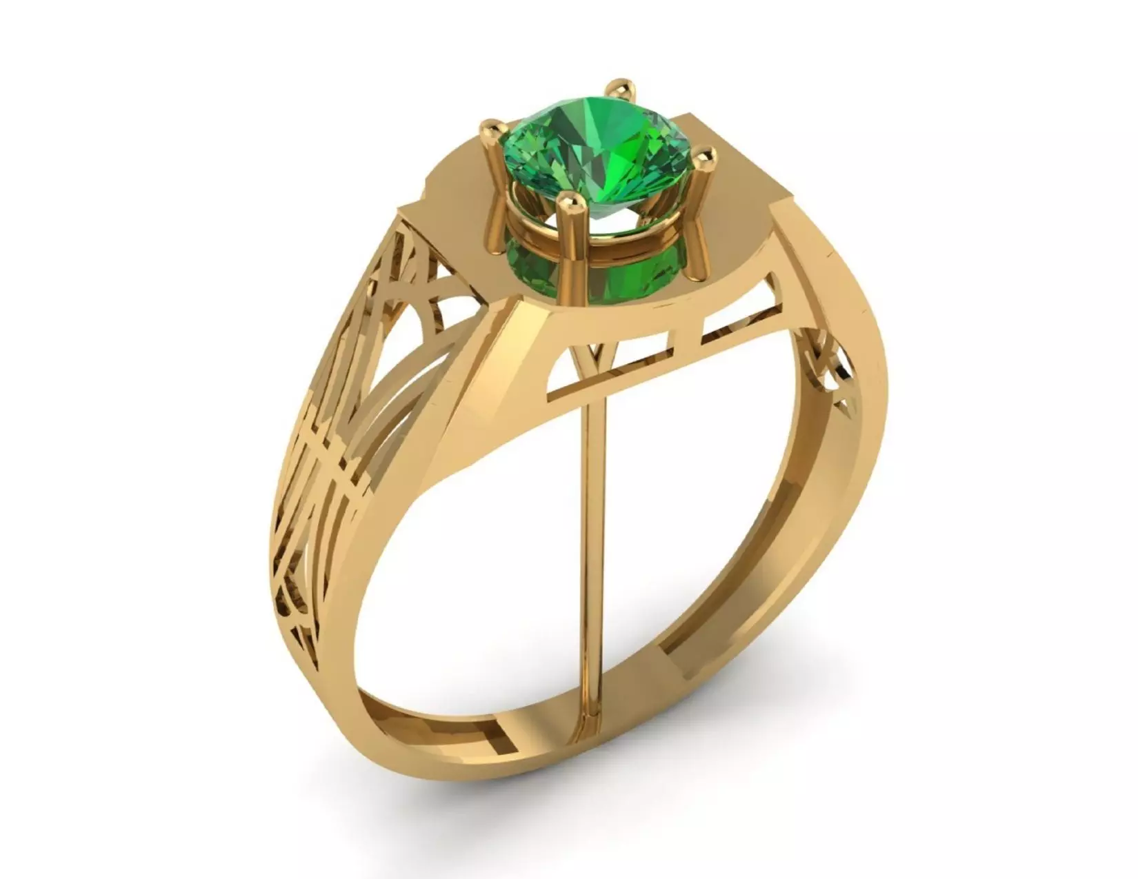 43 Hyper Efficient Men  Rings  3D print model_12