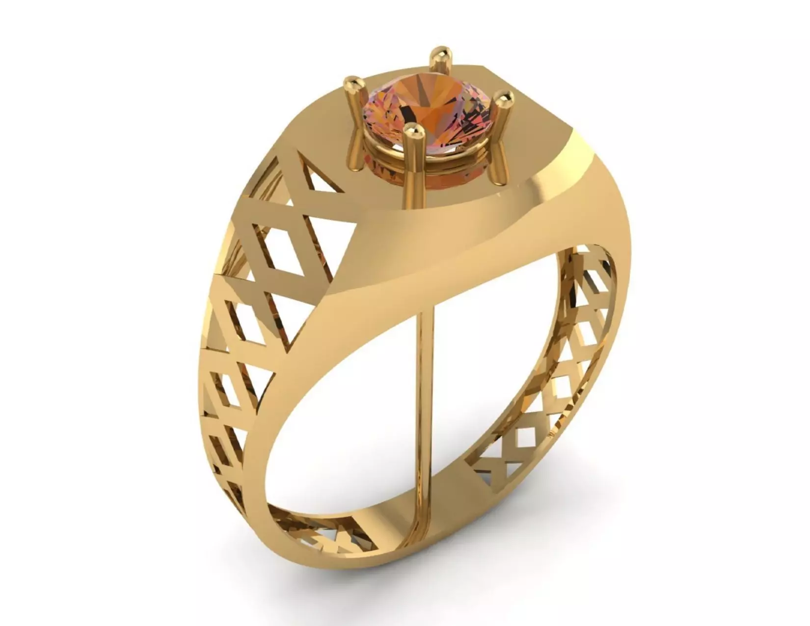 43 Hyper Efficient Men  Rings  3D print model_24