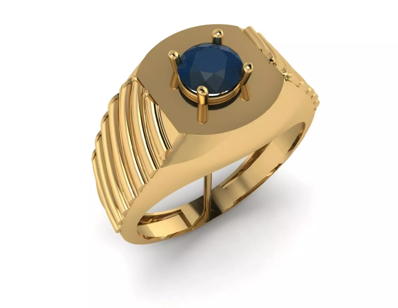 43 Hyper Efficient Men  Rings  3D print model_15