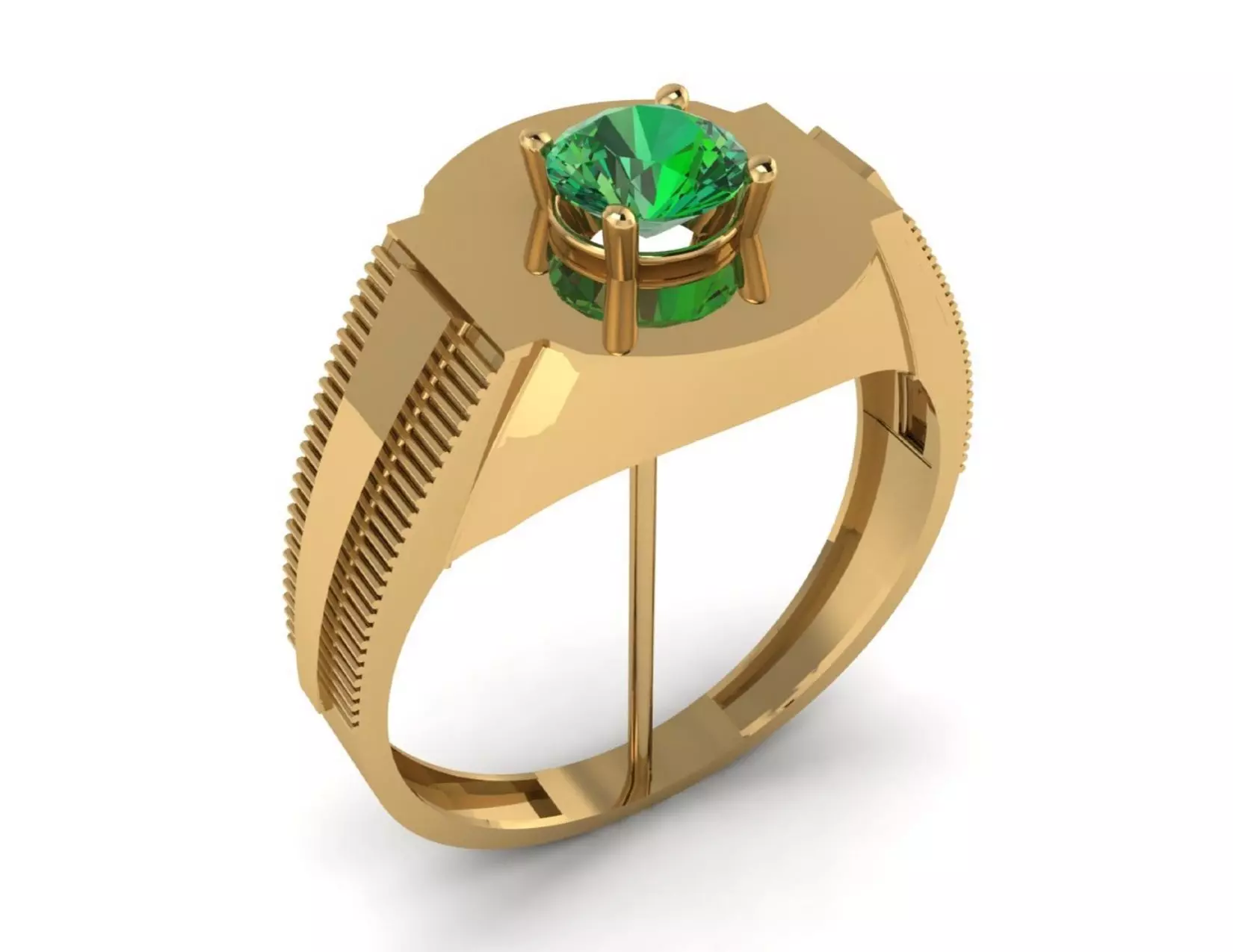 43 Hyper Efficient Men  Rings  3D print model_22