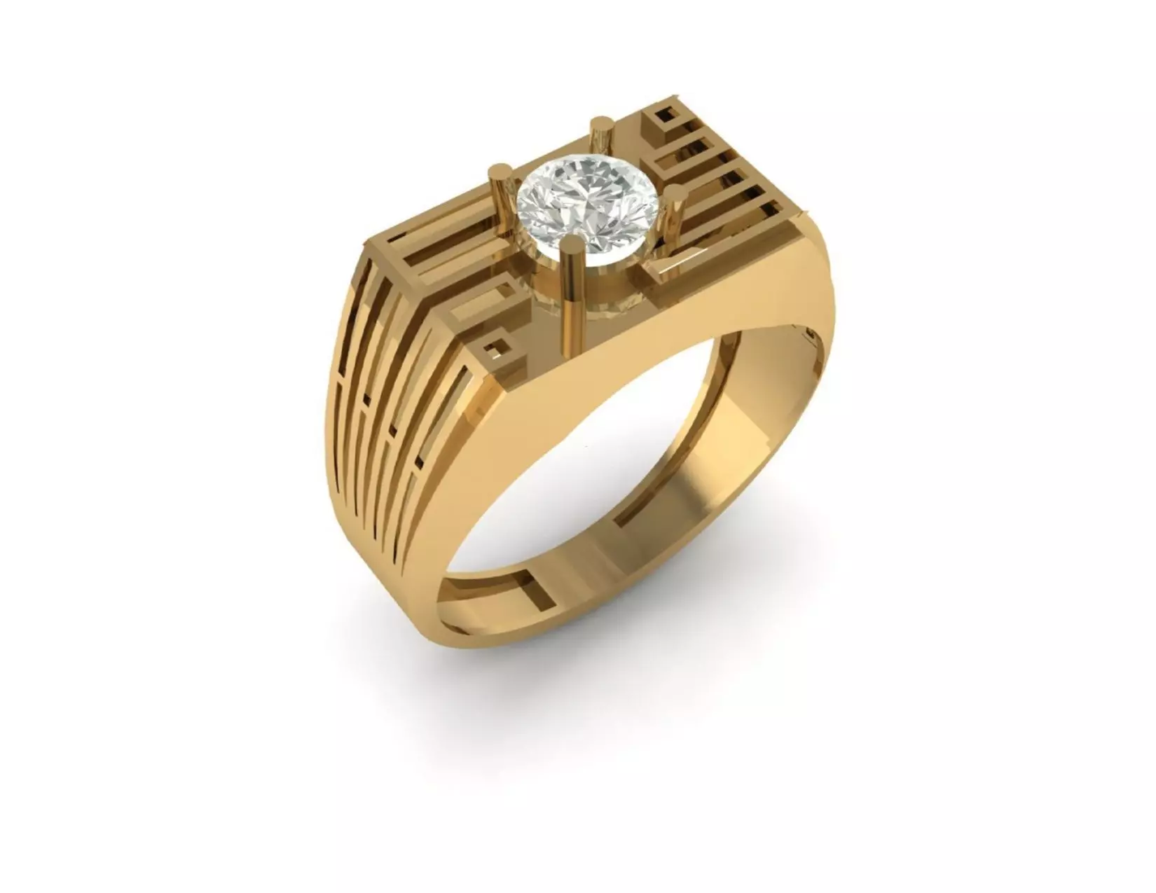 43 Hyper Efficient Men  Rings  3D print model_35
