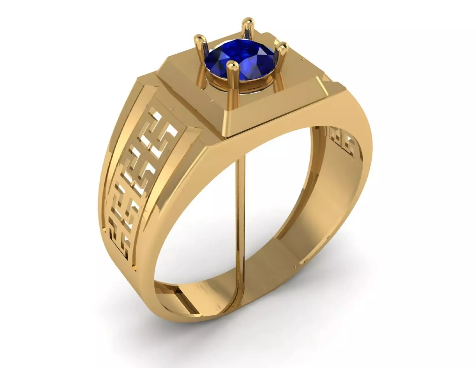 43 Hyper Efficient Men  Rings  3D print model_0