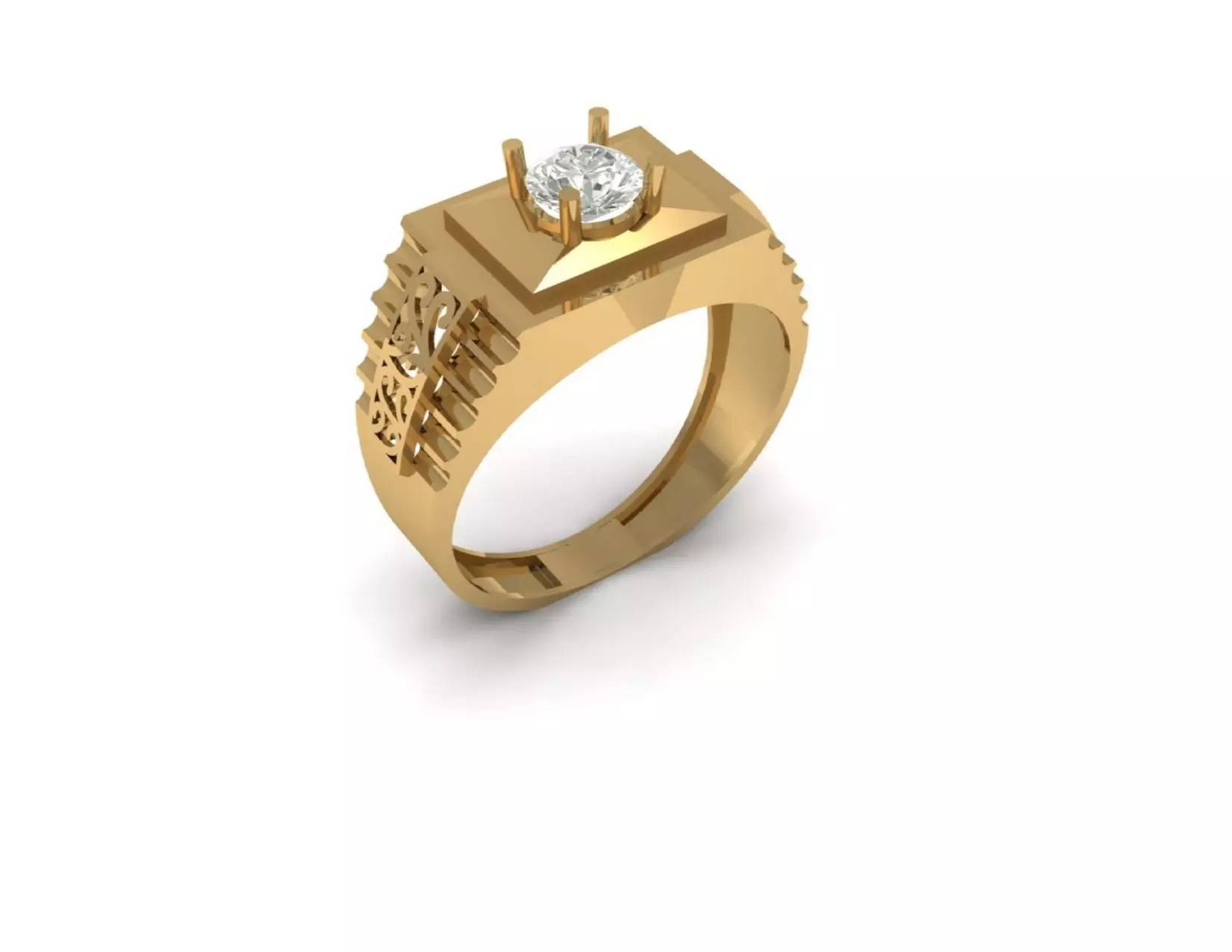 43 Hyper Efficient Men  Rings  3D print model_37