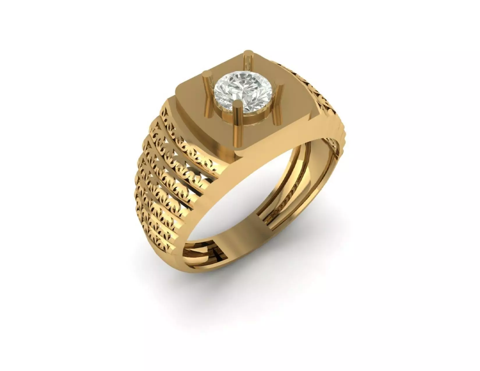 43 Hyper Efficient Men  Rings  3D print model_33