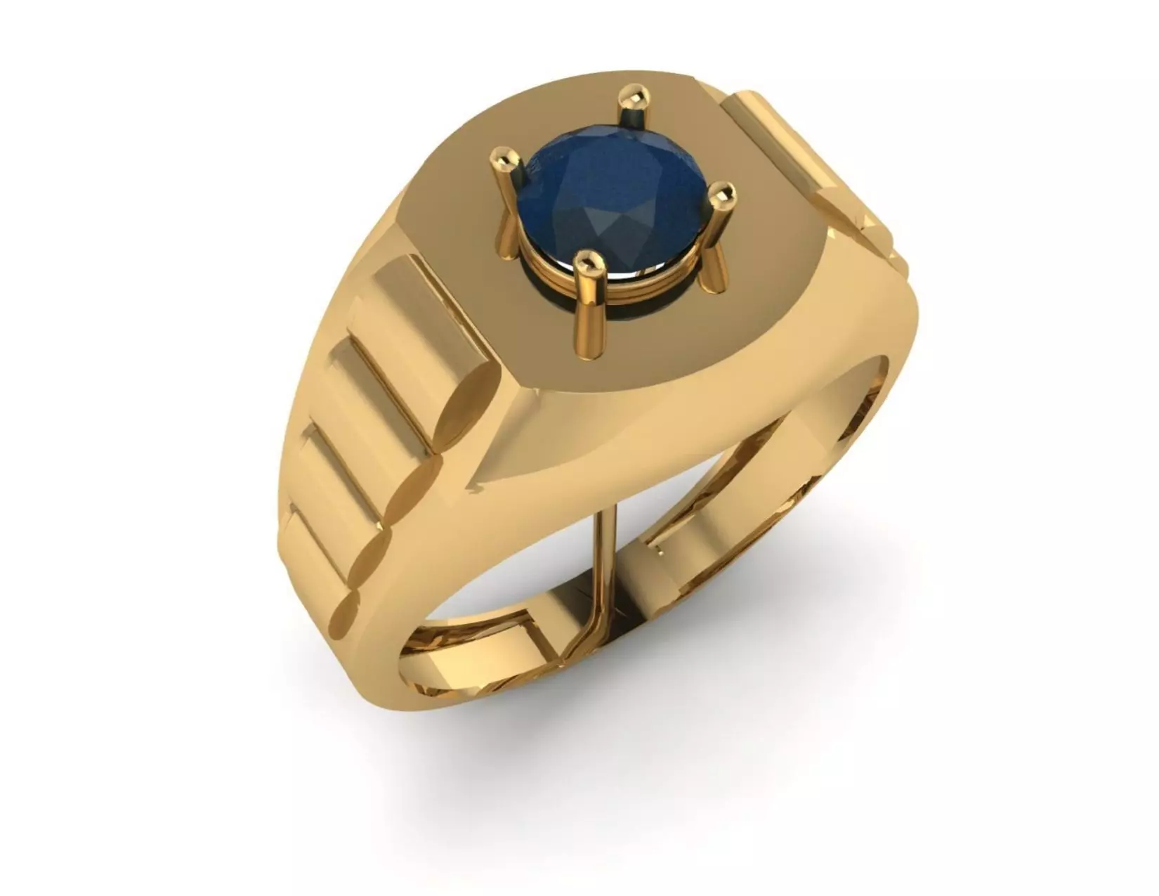 43 Hyper Efficient Men  Rings  3D print model_4