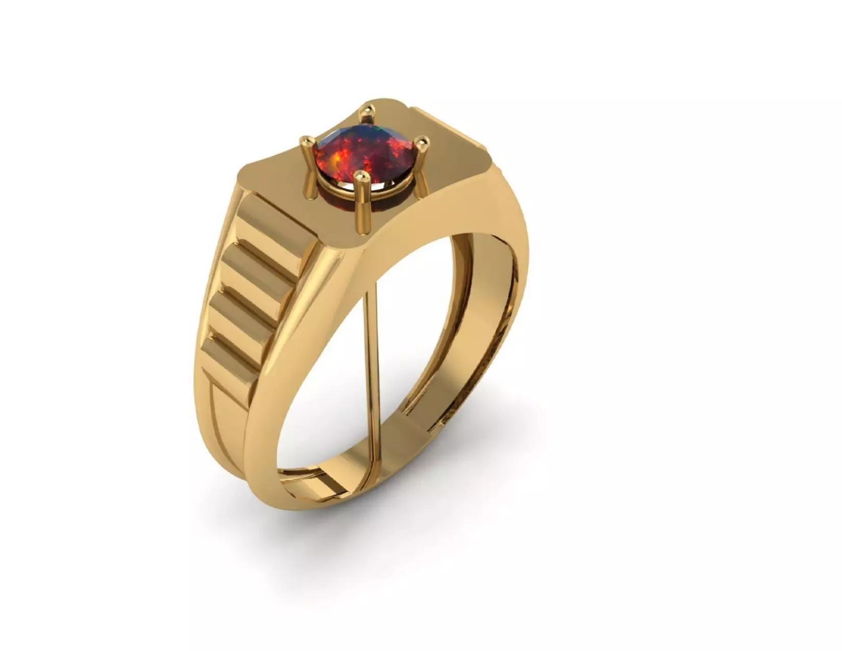 43 Hyper Efficient Men  Rings  3D print model_17