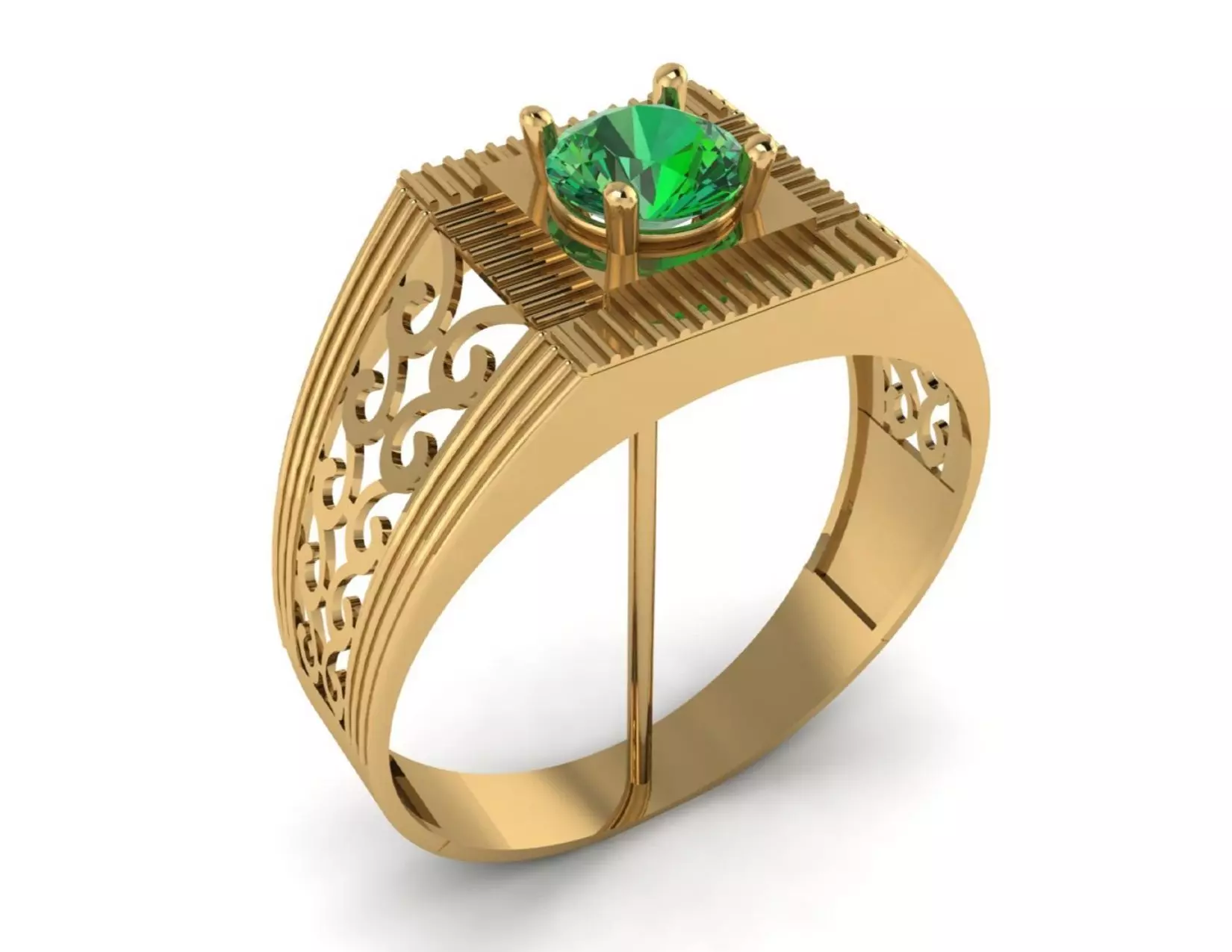 43 Hyper Efficient Men  Rings  3D print model_20