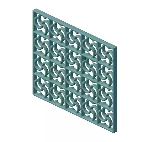 Plastic Luxurious Window Grill Toy