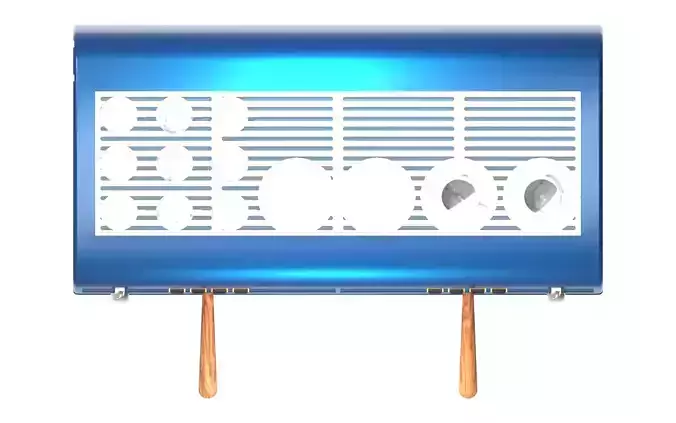 Coffe Machine  Low-poly 3D model 6