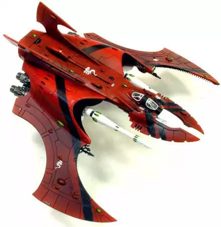 Space Elf Titan War Ship 3D print model_0