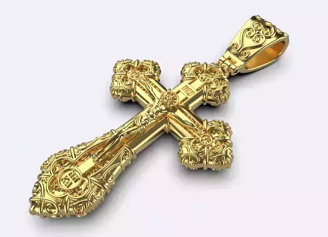 Cross pendant