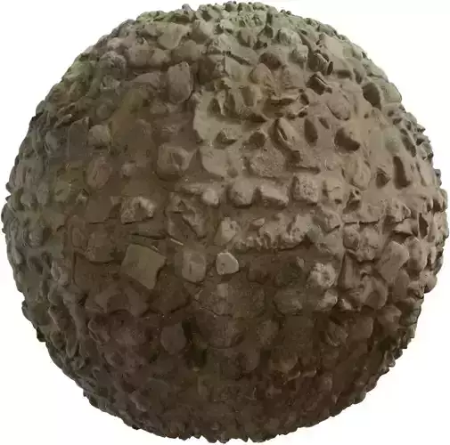 River Pebble Cobble Ground