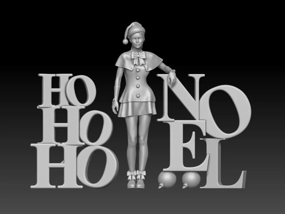 christmas girl 2 2025 3D print model