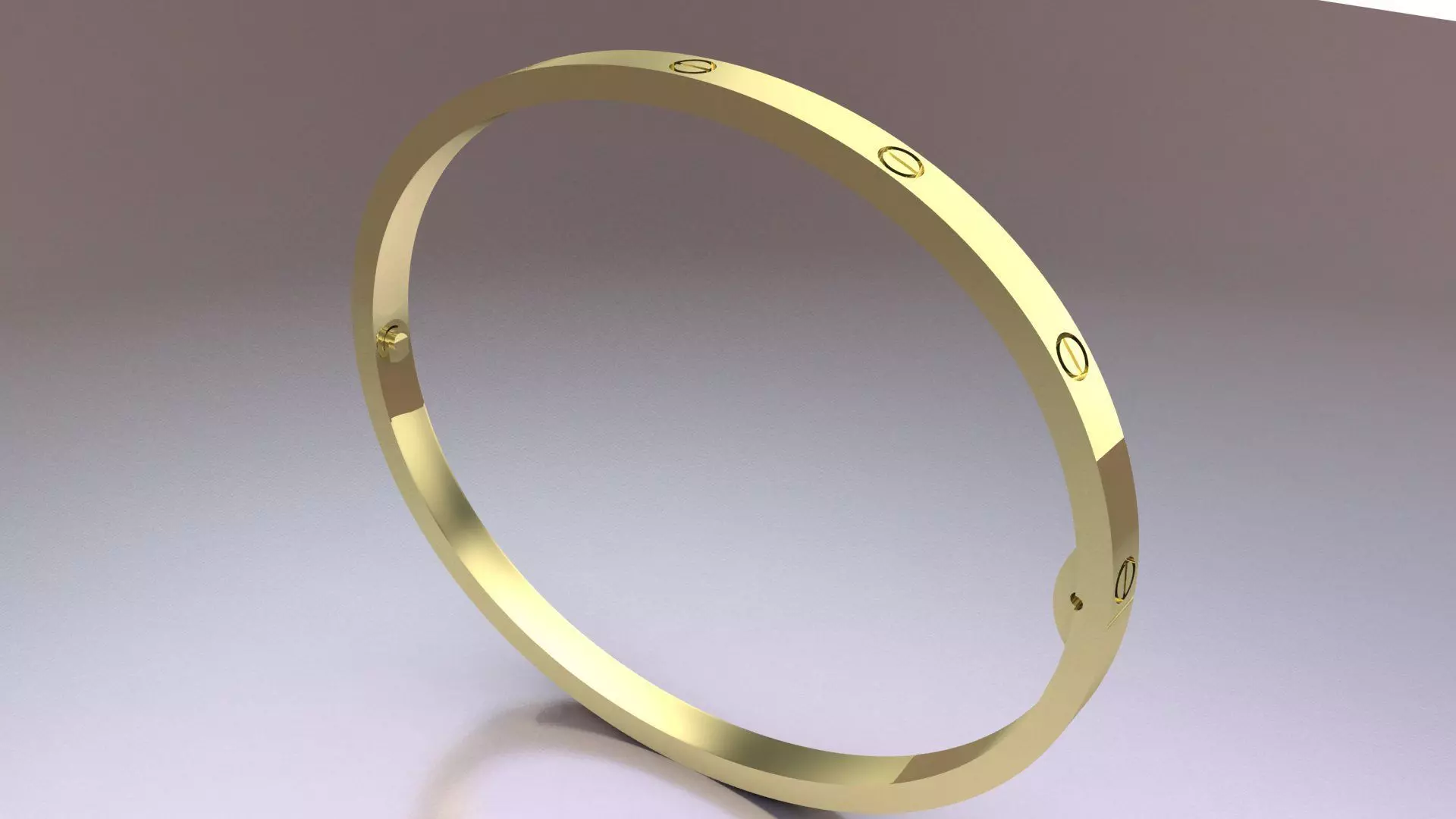CARTIER LOVE SMALL bracelet-High Quality 3D Printing Model   3D print model_27
