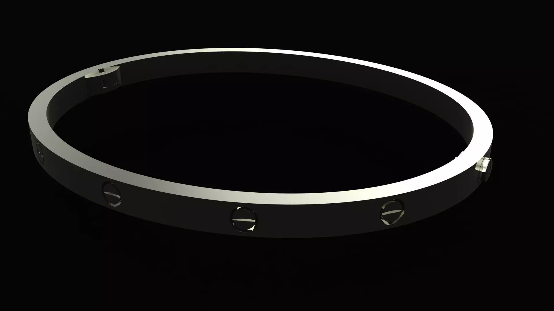 CARTIER LOVE SMALL bracelet-High Quality 3D Printing Model   3D print model_10