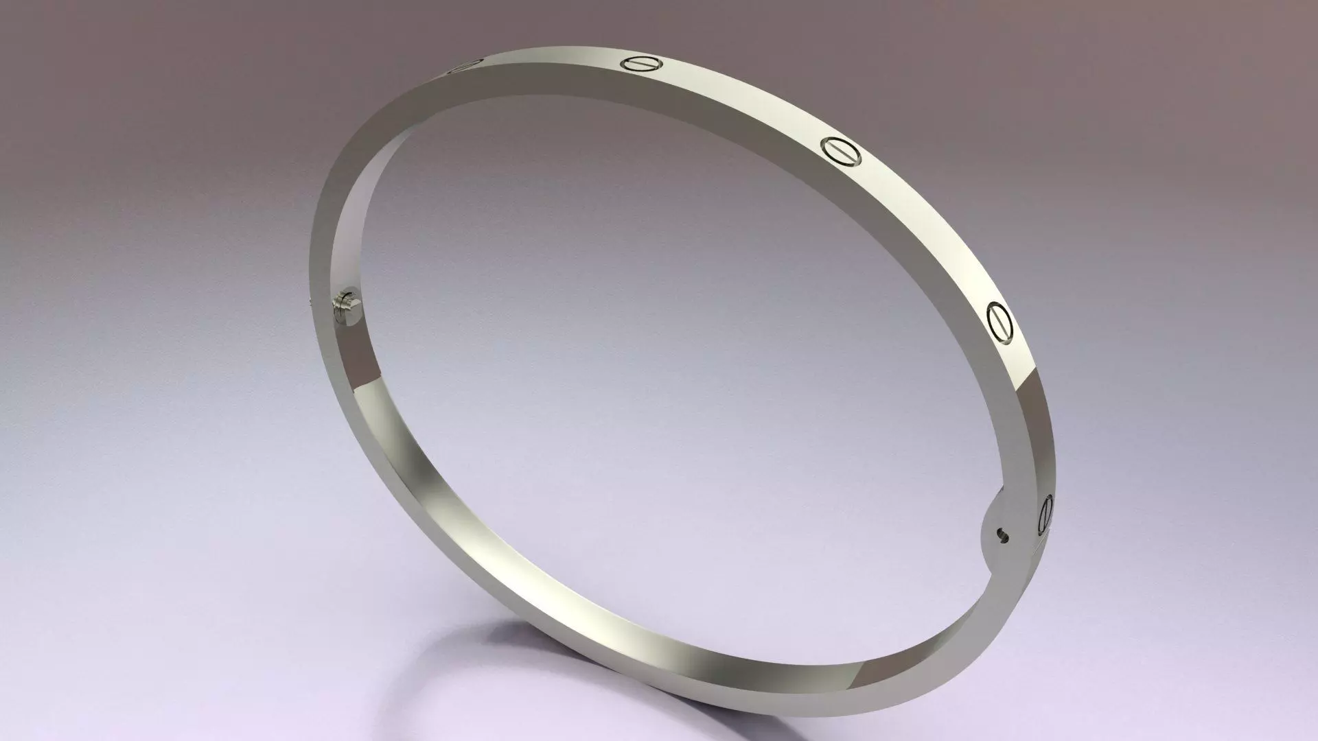 CARTIER LOVE SMALL bracelet-High Quality 3D Printing Model   3D print model_1