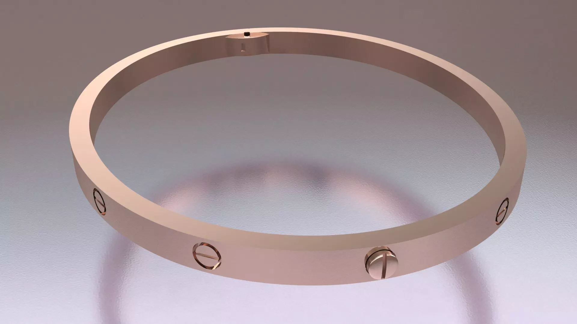 CARTIER LOVE SMALL bracelet-High Quality 3D Printing Model   3D print model_15