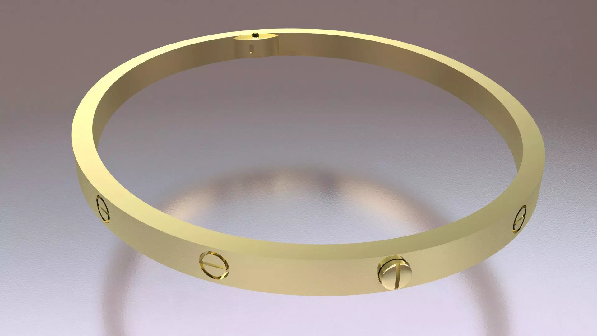 CARTIER LOVE SMALL bracelet-High Quality 3D Printing Model   3D print model_18